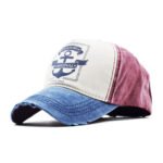 Washed cotton baseball cap Washed letters baseball cap - Image 7