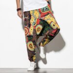 Summer Chinese Wind Bundle Foot Pants For Men Fattening - Image 9