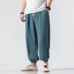 Thin Pants Plus Size Casual Pants Harem Pants Wide Leg Pants Men - Image 3