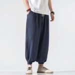Thin Pants Plus Size Casual Pants Harem Pants Wide Leg Pants Men - Image 4