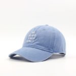 Washed New THE GOOD VIBES ONLY Dad Hat Men Women Cotton Baseball Cap Bone Snapback  Cap Hats Bone Garros Wholesale - Image 3