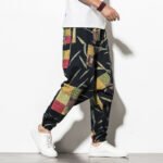 Summer Chinese Wind Bundle Foot Pants For Men Fattening - Image 4