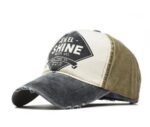 Washed cotton baseball cap Washed letters baseball cap - Image 4