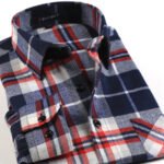 Casual flannel men's shirt - Image 3
