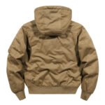 Men's Casual Hooded Padded Work Jacket - Image 4