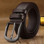 Hot explosion models men pin buckle belt belt belt belt men's casual fashion wholesale manufacturers