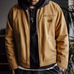Canvas Turn-down Collar Coat Men - Image 7