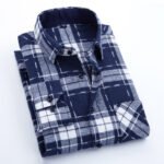 Casual flannel men's shirt - Image 5