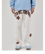 Embroidered Casual Workwear Pants For Men - Image 4