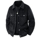Retro Lapel Work Jacket Men