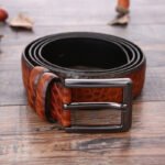 Europe And America Fashion Men's Business Belt New Creative Gift Belt Can Be Customized Manufacturers Wholesale - Image 4