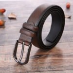 Europe And America Fashion Men's Business Belt New Creative Gift Belt Can Be Customized Manufacturers Wholesale - Image 8