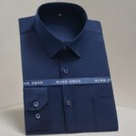 Work Clothes Mercerized Stretch Shirt For Men - Image 7