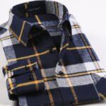 Casual flannel men's shirt - Image 4