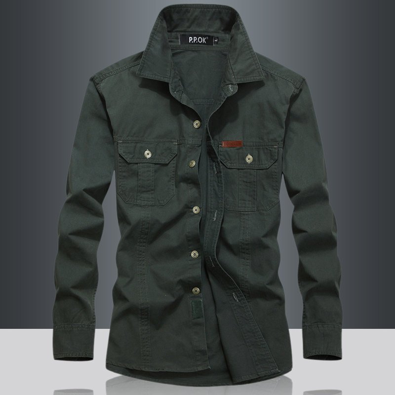 5730346504648.jpg Casual men's work shirt - Image 1