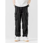 Loose Straight Cargo Pants Wide-leg Pants Men - Image 4