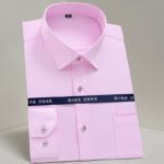 Work Clothes Mercerized Stretch Shirt For Men - Image 4
