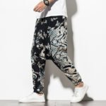 Summer Chinese Wind Bundle Foot Pants For Men Fattening - Image 2