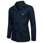 Lapel Multi-pocket Workwear Jacket Men - Image 6
