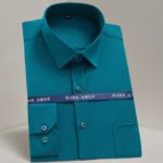 Work Clothes Mercerized Stretch Shirt For Men - Image 6