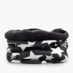 3 in 1 Ring Scarf For Women Men Beanies Hats With Pentagram Pattern Double Layer Hip Hop Hedging Cap Lining With Velvet - Image 4