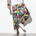 Summer Chinese Wind Bundle Foot Pants For Men Fattening - Image 5
