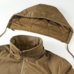 Men's Casual Hooded Padded Work Jacket - Image 5